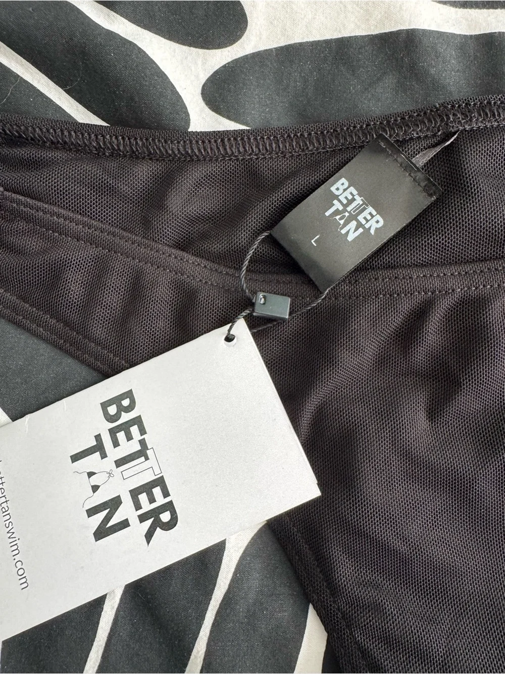 Better Tan Tan-through Ios Bottom in Black - Picture 4 of 5
